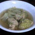 sunbright's cooksnap of when they made 白菜のあったｋスープ.