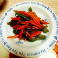 yuka119's cooksnap of when they made 簡単１品＊人参とピーマンのオイマヨ炒め.