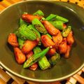 すか☆'s cooksnap of when they made 簡単☆オクラとウィンナーのオイスター炒め.