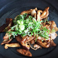 英利香姫's cooksnap of when they made 豚バラと椎茸のオイマヨ炒め.