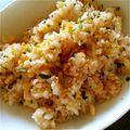 kyoka2007's cooksnap of when they made 簡単ランチ♪鮭フレーク炒飯.