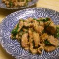 さるちゃんばなな's cooksnap of when they made 塩麹で柔らか☆豚肉とニラの炒め物.