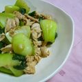 mikkusan's cooksnap of when they made 簡単チンゲン菜鷄ササミ炒め.