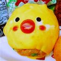 ☆とのさま☆'s cooksnap of when they made ｷｬﾗ弁☆乗せるだけでぴよぴよオムライス.