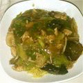 ☆mew☆'s cooksnap of when they made 豚とキャベツ☆あんかけ焼きそば.