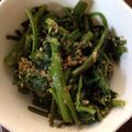 こたつねこくん's cooksnap of when they made 空芯菜の胡麻和え.