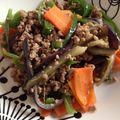 yuri＊mana's cooksnap of when they made 簡単！なすの肉味噌炒め♪.