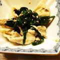 ケイコクック's cooksnap of when they made しゃぶしゃぶ豚とニラの 中華風からし和え.