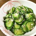 早起きまま's cooksnap of when they made きゅうりとオクラの和え物♪.