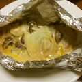compo's cooksnap of when they made 鮭のホイル焼き.