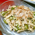 みぃこm's cooksnap of when they made ✿レンジで簡単✿えのきオクラさっぱり和え.
