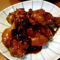 myrose's cooksnap of when they made 【簡単絶品】鳥手羽元の照り焼き 黒酢風.