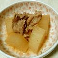 あでキッチン's cooksnap of when they made 大根と豚肉のうま煮♪.