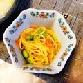 v_v-akota-x_x's cooksnap of when they made すりおろし人参の簡単スパゲティサラダ.