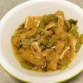 hocho's cooksnap of when they made 大根の葉炒め.