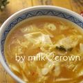 milk＊crown's cooksnap of when they made 《簡単♪ 節約♪》キムチ春雨スープ.