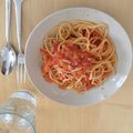 キラカエラマイラ's cooksnap of when they made 簡単トマトパスタ.
