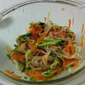おまめマメ's cooksnap of when they made もやしときゅうりのナムル.
