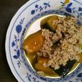 ゆずるてぃ's cooksnap of when they made 鶏ひき肉入りnoかぼちゃ煮.