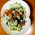 ノゾミル's cooksnap of when they made キャベツとひじきとトマトのサラダ。.