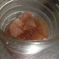 anqijiamei's cooksnap of when they made ゴロゴロ桃のとろける寒天ゼリー♪.