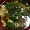 ミズかやっち's cooksnap of when they made ■簡単朝昼■豆腐もろへいや卵スープ☆減量.