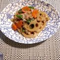 jyokun's cooksnap of when they made 蓮根とししとうのほっこりきんぴら.