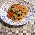 jyokun's cooksnap of when they made 蓮根とししとうのほっこりきんぴら.