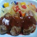 たんたんといっしょ's cooksnap of when they made 豚ヒレの特製ソースかけ♪.