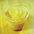 まみちゃむりん's cooksnap of when they made 紅茶のブランマンジェ桃のコンポートジュレ.