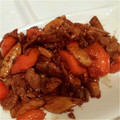 おざゆみ's cooksnap of when they made コク旨★ごぼうと豚肉のにんにく炒め.