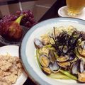 keychannel's cooksnap of when they made ボンゴレ～和風で食べたいあさりのパスタ☆.