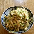 しみべん's cooksnap of when they made むね肉のバンバンジー風和え物.