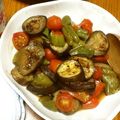 feleza's cooksnap of when they made 茄子とピーマンとトマトのポン酢マリネ.