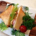 horseland's cooksnap of when they made アメリカンクラブサンド.