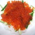 ホワイトフレンド's cooksnap of when they made 簡単！鮭・いくら丼.