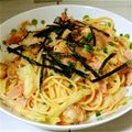 西洋かりん's cooksnap of when they made ベビーホタテの和風パスタ(＾u＾*).