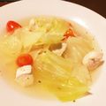 ｙｕｋｉｃｈｉｎ's cooksnap of when they made 鶏肉とキャベツのおかずスープ.