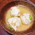 あんずてぃー☆'s cooksnap of when they made 海老と枝豆のはんぺん団子.