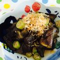 rimixx's cooksnap of when they made 茄子とオクラの煮浸し.