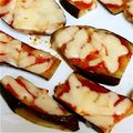 boov3v's cooksnap of when they made メインにもおつまみにも♪ナスのチーズ焼き.