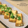 T−MAYU's cooksnap of when they made 厚揚げのマヨポンソテー.