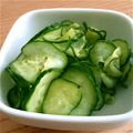 よっぴー＊'s cooksnap of when they made 簡単♪きゅうりだけ酢の物.