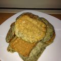 パグたろう's cooksnap of when they made モロヘイヤとバナナのホットケーキ.