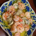 イヌチン's cooksnap of when they made staub ☆簡単エビのアヒージョ.