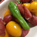 rioka515's cooksnap of when they made しし唐とプチトマトのソテー.