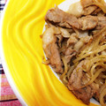 さりや's cooksnap of when they made 豚肉ともやしの生姜焼き.
