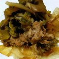 チなつ's cooksnap of when they made 簡単で美味しい！豚肉とゴーヤの炒め.