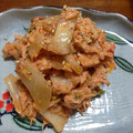 mkmrkm0804's cooksnap of when they made 簡単でごめんなさい！ツナキムチのマヨ和え.