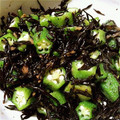 とっとっとまとちゃん's cooksnap of when they made ひじきとオクラの和え物.
